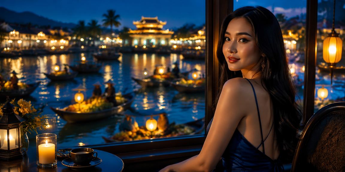 Người dùng đăng nhập t70 tại quán cà phê Huế