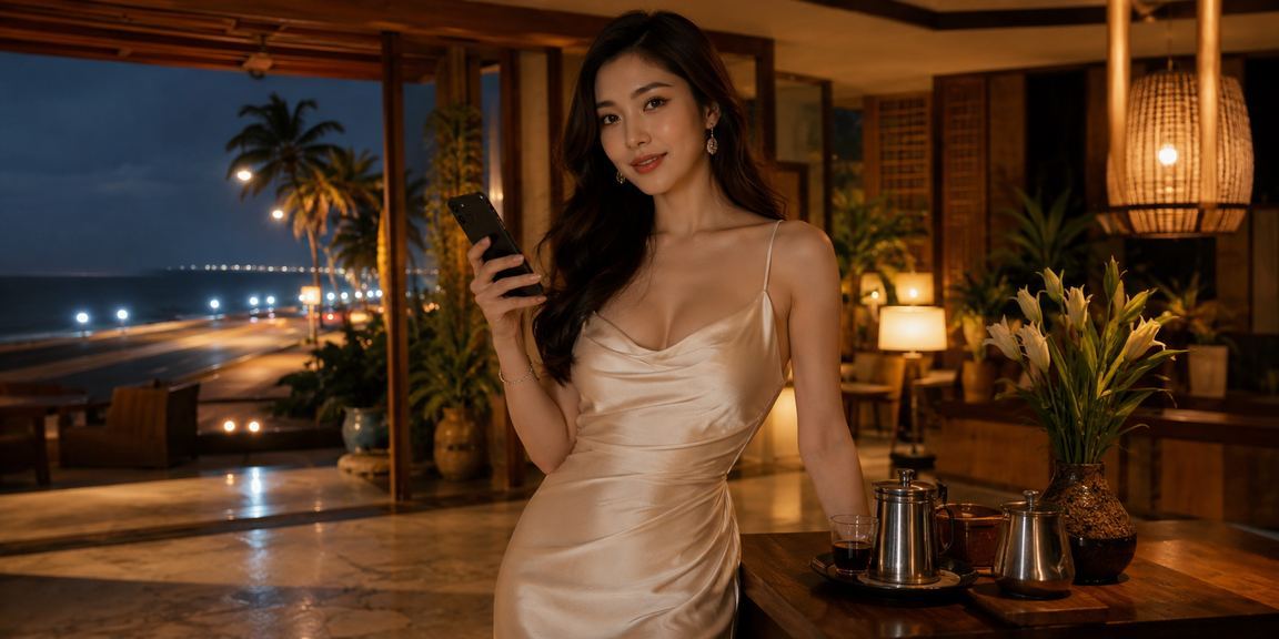 Người chơi xem kèo thể thao tại Phan Thiết với ly cà phê Việt Nam
